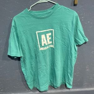 Mens large blue American eagle shirt